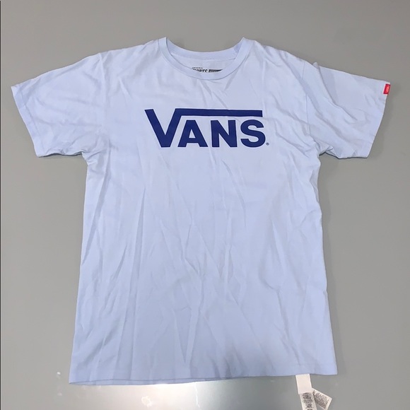light blue vans shirt